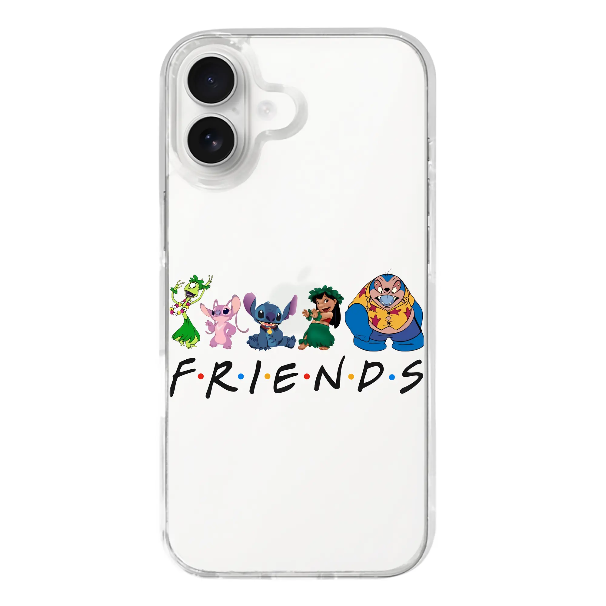 リロ＆スティッチ グッズ ジャンバ博士 - iPhone 17シリーズ 透明スマホケース – 薄型・耐衝撃・精密フィット保護カバー